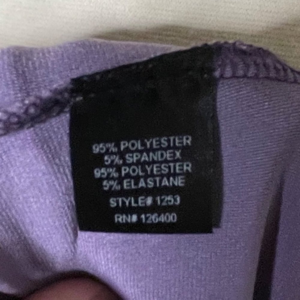 Anthony Originals L colorblock dress purple - Picture 6 of 7
